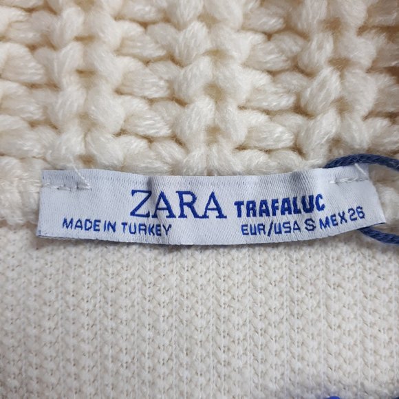 Zara Ivory Mock Turtleneck Sweater - Picture 11 of 16